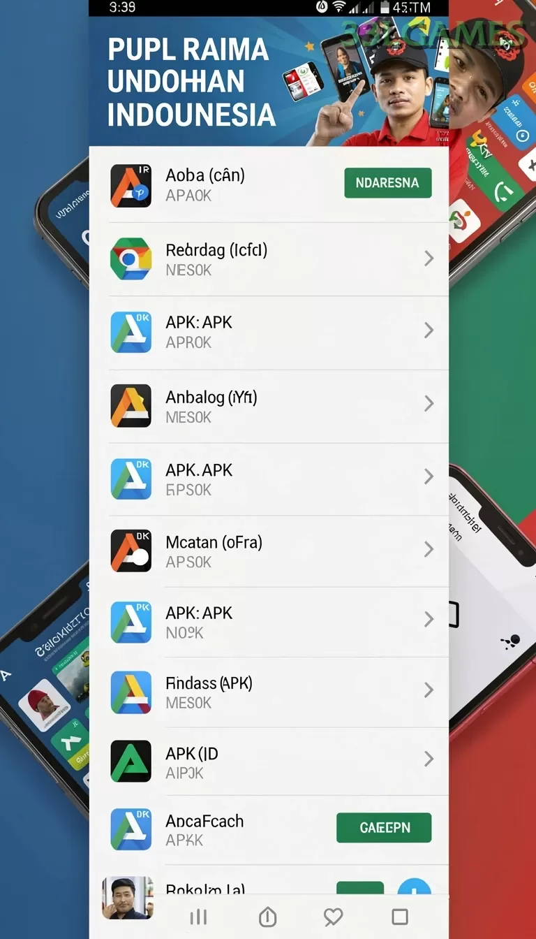 Cuplikan layar CACOR78 — aktivitas