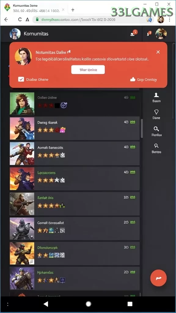 Cuplikan layar JUDOLO303 — menu navigasi